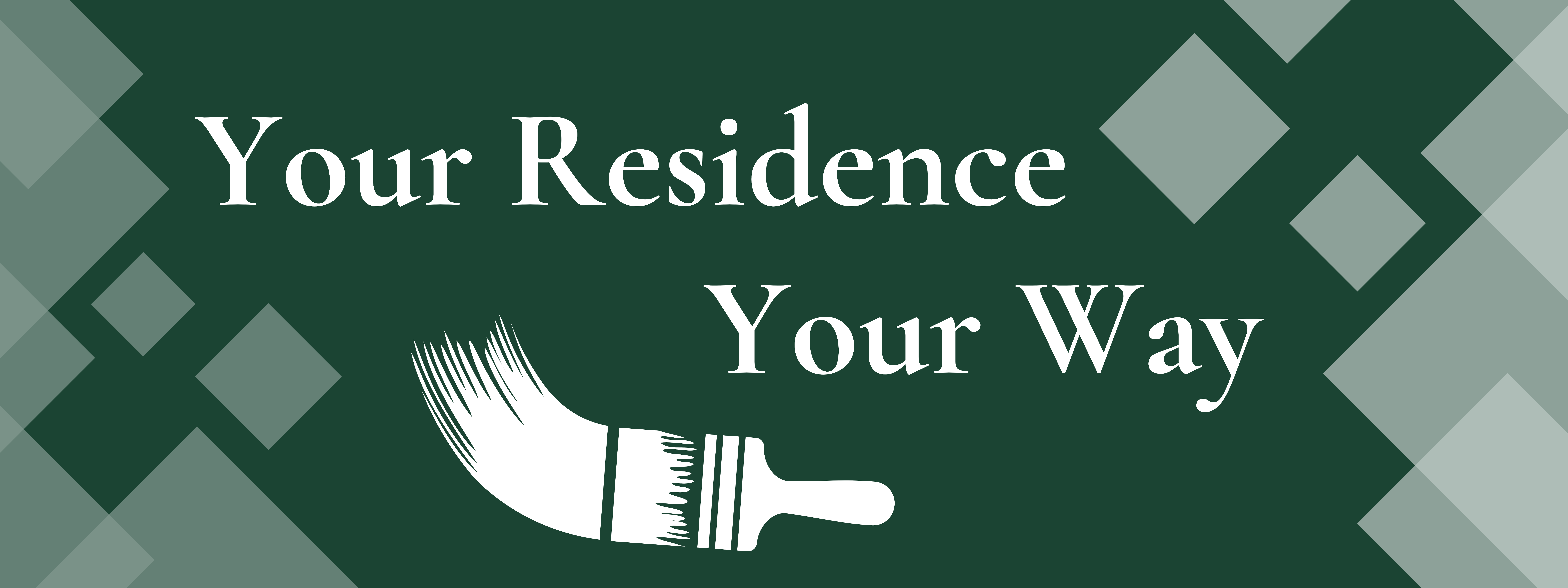 NEW Painting residential projects banner, your residence your way